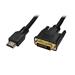 Evolveo DVI - HDMI kabel, 1,8m