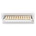 DIGITUS CAT 6, patch panel třídy E, stíněný, 12 portů RJ45 8P8C, LSA, 1U, 254 mm (10 "), montáž do stojanu, šedá