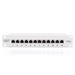 DIGITUS CAT 5e, patch panel třídy D, stíněný, 12 portů RJ45 8P8C, LSA, 1U, 254 mm (10 "), montáž do stojanu, šedá