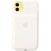 iPhone 11 Sm. Battery Case - WL Charging - White