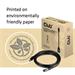 Club3D Kabel Mini DisplayPort 1.4 na DisplayPort 8K 60Hz DSC 1.2 HBR3 HDR Bidirectional (M/F), 1m