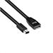 Club3D Kabel Mini DisplayPort 1.4 na DisplayPort 8K 60Hz DSC 1.2 HBR3 HDR Bidirectional (M/F), 1m