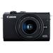 Canon EOS M200 Black + EF-M 15-45mm + EF-M 55-200