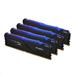 DIMM DDR4 32GB 3600MHz CL17 (Kit of 4) KINGSTON HyperX FURY Black RGB