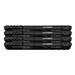 DIMM DDR4 128GB 3200MHz CL16 (Kit of 4) KINGSTON HyperX FURY Black