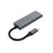 AKASA dokovací stanice 4v1 USB 3.1 Type-C /  1x USB 3.1 Type-C / 2x USB Type-A / 1x HDMI /