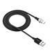 CANYON kabel Type C nabíjecí, magnetický, USB2.0, output 5V/2A, OD 3.2mm, délka 1m, černá