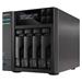 Asustor NAS AS7004T / 4x 2.5"/3.5" SATA III/ Intel i3 3.5 GHz/ 2 GB/ 2x GbE/ 3x USB 3.0/ 2x USB 2.0/ eSATA