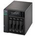 Asustor NAS AS7004T / 4x 2.5"/3.5" SATA III/ Intel i3 3.5 GHz/ 2 GB/ 2x GbE/ 3x USB 3.0/ 2x USB 2.0/ eSATA