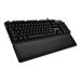 LOGITECH G513 CARBON LIGHTSYNC RGB Mechanical Gaming Keyboard with GX Red switches-CARBON-US INT'L-USB-IN