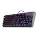 COOLER MASTER MASTERKEYS CK550 RGB mechanická klávesnice US layout, GATERON BROWN