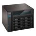 Asustor NAS AS6508T / 8x 2.5”/3.5” SATA III, 2x M.2/ Intel ATOM C3538 2.1 GHz/ 8GB/ 2x 10 GbE + 2x 2.5 GbE/ 2x USB 3.2