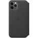 iPhone 11 Pro Max Leather Folio - Black