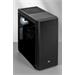 CORSAIR 110R s oknem Tempered Glass, černá Midi-Tower ATX PC Case, USB3 + audio, bez zdroje