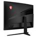 MSI Gaming monitor Optix MAG272C, 27" zakřivený /1920x1080 (FHD)/VA LED, 165Hz/1ms/3000:1/300cd / m2/2xHDMI/DP/USB-C/USB