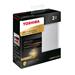 TOSHIBA HDD CANVIO SLIM 2TB, 2,5", USB 3.0, stříbrný