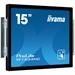 15" iiyama TF1534MC-B6X: XGA,10P,VGA,HDMI,DP