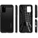 Ochranný kryt Spigen Rugged Armor pro Samsung Galaxy S20 plus černý