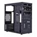 EUROCASE skříň MC X203 black, micro tower, without fans, 2x USB 2.0