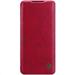 Nillkin Qin Leather Case pro Xiaomi Mi Note 10 Lite Red