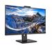 Philips LCD 326P1H 31,5" IPS/2560x1440@75Hz/50mil:1/4ms/2xHDMI/DP/USB-C 3.1 dock/4xUSB/RJ45/Webcam/Repro/Pivot/HAS/VESA