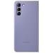 Samsung Flipové pouzdro Clear View pro S21 Ultra Violet