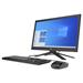 HP AIO 21-b0001nc/20,7'' IPS FHD AG/Celeron J4025/8GB/256GB SSD/UHD 600/No ODD/4xUSB/RJ45/Win 10 Home/Black