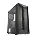 FSP/Fortron ATX Midi Tower CMT211A Black, průhledná bočnice, A.RGB