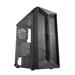 FSP/Fortron ATX Midi Tower CMT211 Black, průhledná bočnice, A.RGB