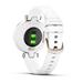 Garmin hodinky Lily Sport Cream Gold/White Silicone Band