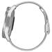 GARMIN stylové/chytré vívomove3 Luxe, Silver/Milanese Band