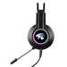 OMEGA herní sluchátka VARR Gaming RGB Headset, USB, 2x3.5 mic, black/černá