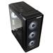 Zalman case middletower M3 Plus RGB, bez zdroje, ATX, 1x USB 3.0, 2x USB 2.0, průhledná bočnice, černá