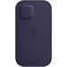 Apple iPhone 12 | 12 Pro Leather Sleeve with MagSafe - Deep Violet