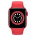 Apple Watch Series 6 40mm (PRODUCT) Red se sportovním řemínkem