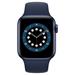 Apple Watch Series 6 40mm Blue se sportovním řemínkem