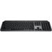 Logitech MX Keys for Mac - Klávesnice - podsvícená - Bluetooth, 2.4 GHz - QWERTY - britská - šedá space gray