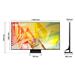 SAMSUNG QE65Q95T  65" QLED 4K TV Série Q95T (2020) 3 840 × 2 160