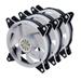 přídavný ventilátor Akasa Vegas AR7 LED 12 cm kit