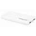 Powerbank 10,000 mAh, Two USB-A Output Ports (2.1 A and 1 A), Two Input Ports (USB-C and Micro-USB,