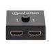 4K Bi-Directional 2-Port HDMI Splitter/Switch, 4K@30Hz, Manual Selection, Passive (No Power Required