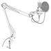 SPC Gear mikrofon SM950 Onyx White Streaming microphone / USB / polohovatelné rameno / pop filtr  / bílý