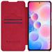 Nillkin Qin Book Pouzdro pro Xiaomi Poco F3 Red