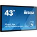 43" iiyama TF4339MSC-B1AG: AMVA, FullHD, capacitive, 12P, 400cd/m2, VGA, HDMI, DP, 24/7, IP54, černý