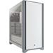 Corsair PC skříň 4000D Tempered Glass Mid-Tower White