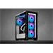 Corsair PC skříň iCue 220T RGB White Front Glass Edition 