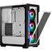 Corsair PC skříň iCue 220T RGB White Front Glass Edition 