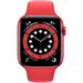 Apple Watch Series 6 44mm Cellular PRODUCT(RED) hliník se sportovním řemínkem