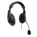 MANHATTAN Sluchátka s mikrofonem Stereo USB Headset, bulk