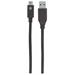 SuperSpeed+ USB C Device Cable, USB 3.1, Gen 2, Type-A Male to Type-C Male, 10 Gbps, 50 cm (20 in.),